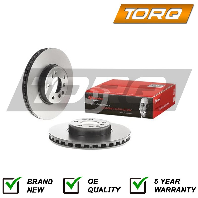 Brake Disc Front Torq Fits BMW X5 2000-2006 X3 2006-2011 3.0 D 4.4