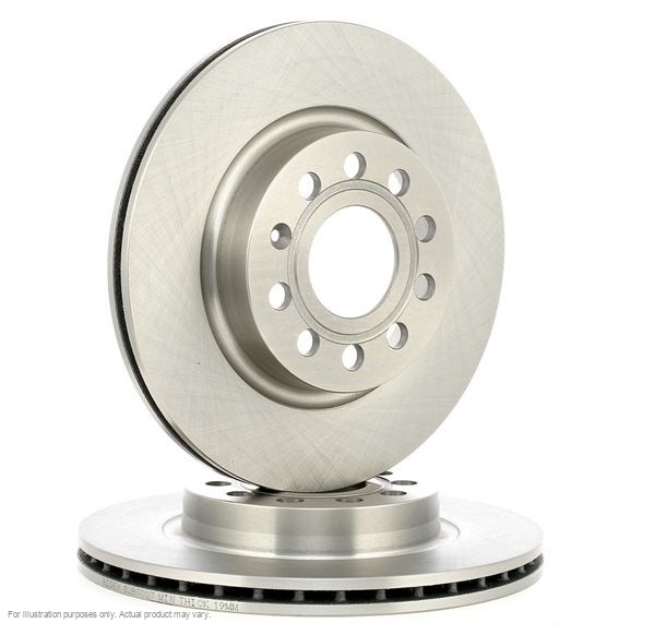 2x APEC Front Brake Discs For VW JETTA III (1K2) 1.6 FSI 2005-10 DSK2228 gallery