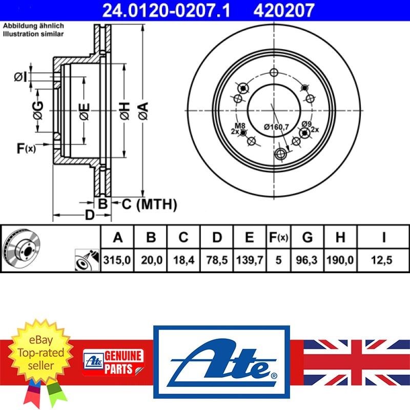 Brake Disc For Kia SORENTO 02-11 58411-3E500