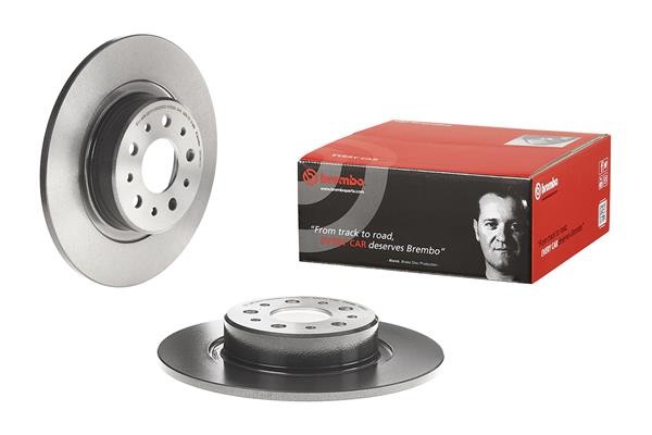 2x Brake Discs Pair Solid fits ALFA ROMEO 156 932 2.5 Rear 02 to 06 AR32405 Set gallery