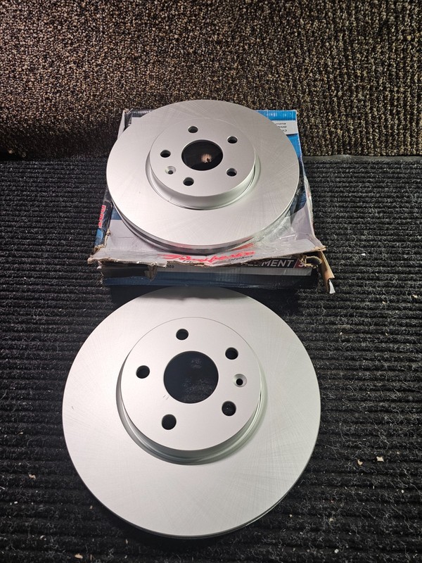(QTY 2) Raybestos 580746FZN Vented Front Brake Rotor For 2011-2017 Buick Regal