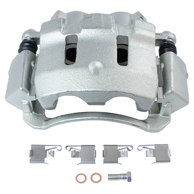 Front Metallic Pad, Performance Rotor & Caliper Kit for Ford Super Duty gallery