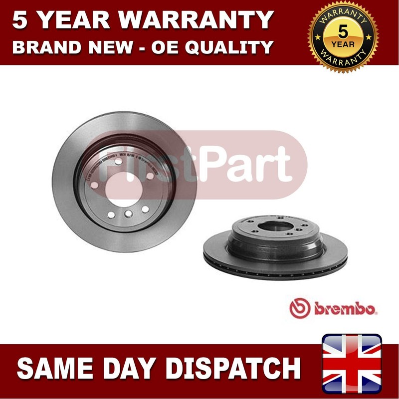 Fits BMW 3 Series 2004-2013 X1 2009-2015 Firstpart Rear 2x Discs