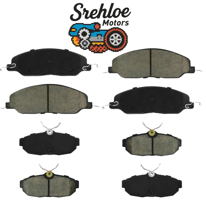 D1081 D1082 Front Rear Ceramic Brake Pads For Ford Mustang 07-08 GT Shelby GT