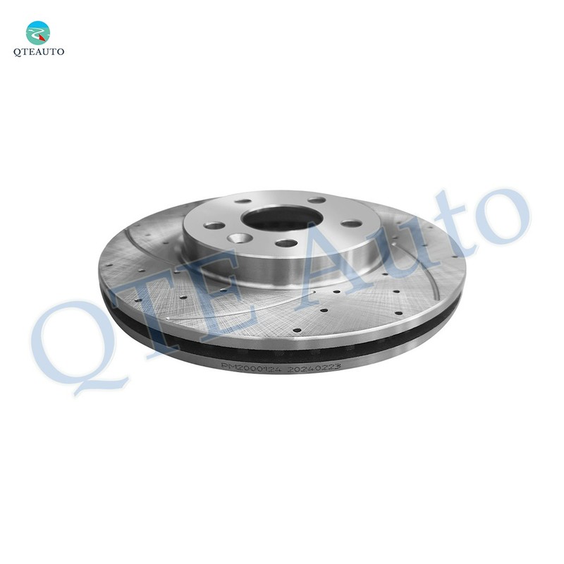 F 276mm-R 268mm Drilled Brake Rotors-Pad For 2016 Chevy Cruze Limited D1522 8730 gallery