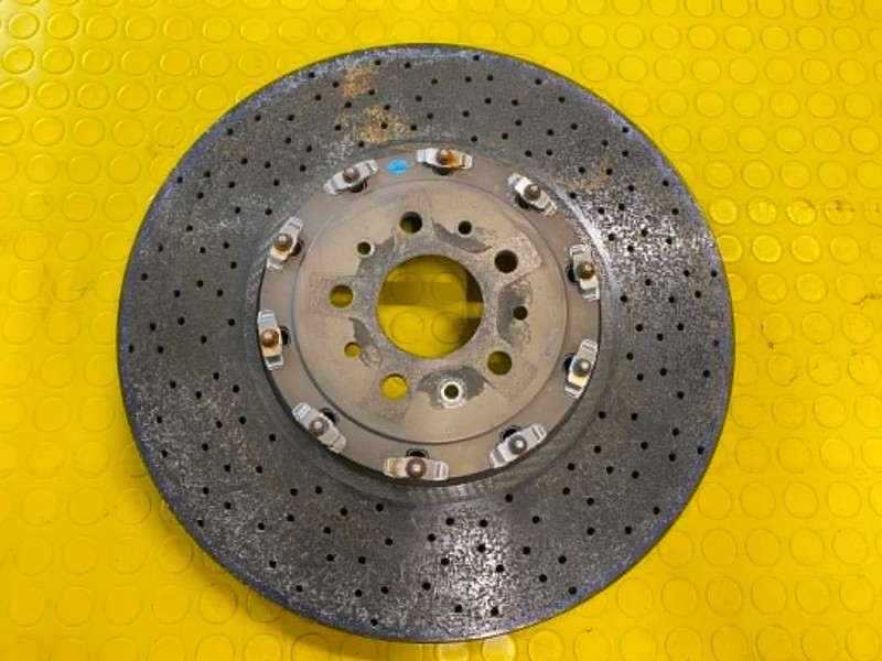 Ferrari 458 Front Brake Disc Rotors Damaged, P/N 274234