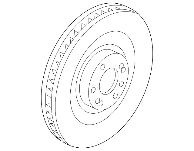 Genuine Hyundai Rotor 51712-2W000