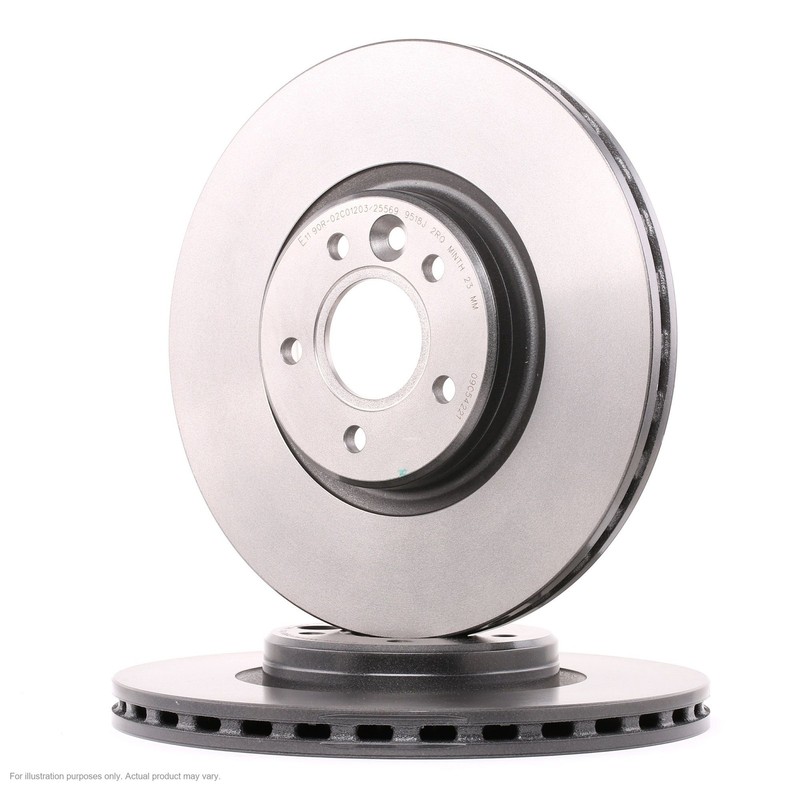 2X APEC Front Brake Discs for FORD TRANSIT CONNECT V408 Box 320mm Vented DSK2981 gallery