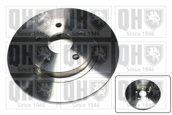 2x Brake Discs Pair Solid fits TOYOTA AVENSIS ZRT272 2.0 Rear 08 to 18 290mm Set gallery