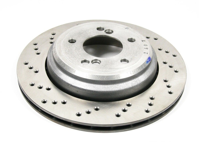 NEW BMW 3 E46 M3 REAR RIGHT BRAKE DISC 34212282304 OEM NO IMPORT DUTIES TO 🇺🇸
