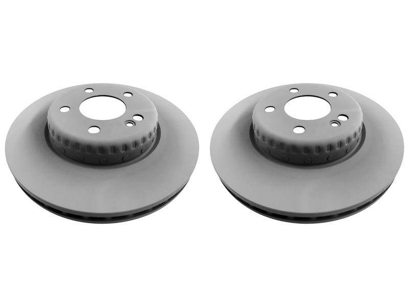 FRONT VENTED BRAKE DISCS PADS MERCEDES C-CLASS W205 C205 E-CLASS W213 14- 305MM gallery
