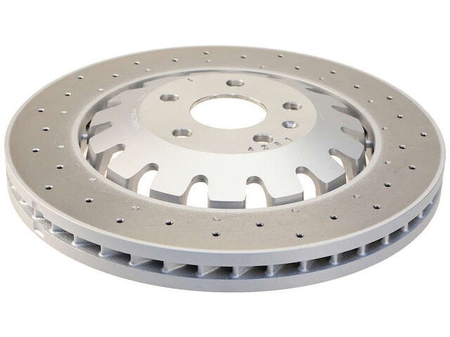 Front Brake Rotor For 2017-2020 Audi RS3 2018 2019 YQ658YQ Coated High Carbon