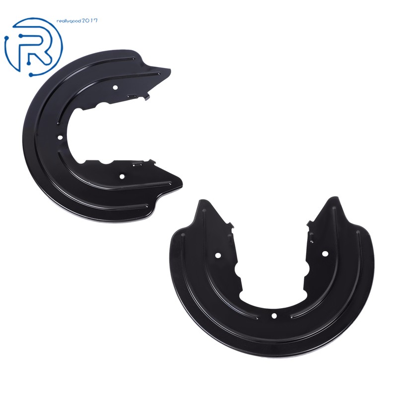 For Ford Mustang 1994 1995 1996-2004 Rear Brake Dust Shield Backing Plates Pair gallery