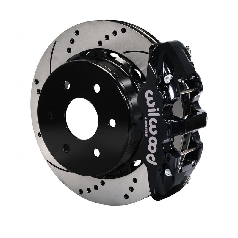 Wilwood For GM 1500-SUV 1999-2010 Truck Brake Kit Aero4 Rear 14.25in Drilled