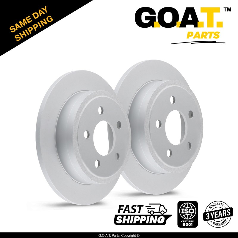 Rear Brake Rotors for 03-07 Jeep Liberty 03-06 Jeep TJ 03-06 Wrangler 11.21 in