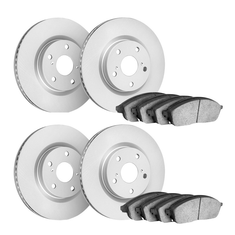 For BMW 540i xDrive/540i 2018-2020 Brake Set Front And Rear | Cast Iron | Plain gallery
