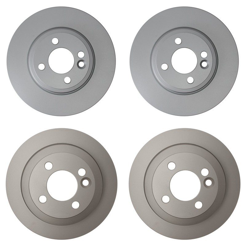 Hella Front 280mm & Rear 259mm Brake Rotors Kit For Mini F55 F56 R55 R57 Copper