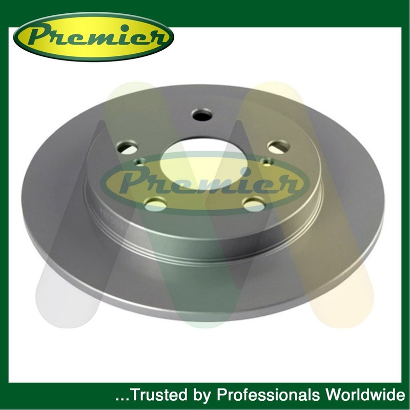 Premier Rear 1x Brake Disc Fits Toyota Auris 2006-2018 Corolla 2006-2014