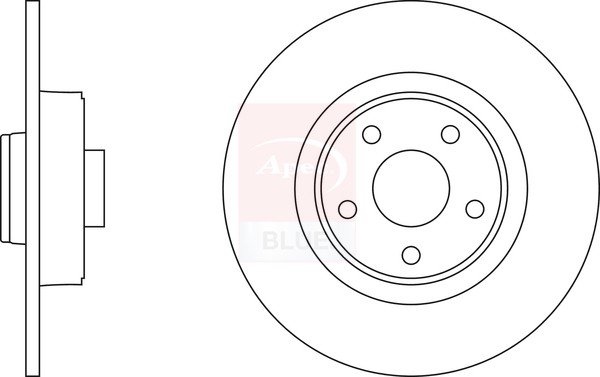 2x Brake Discs Pair Solid fits RENAULT ESPACE Mk4 2.2D Rear 2002 on 300mm Set gallery