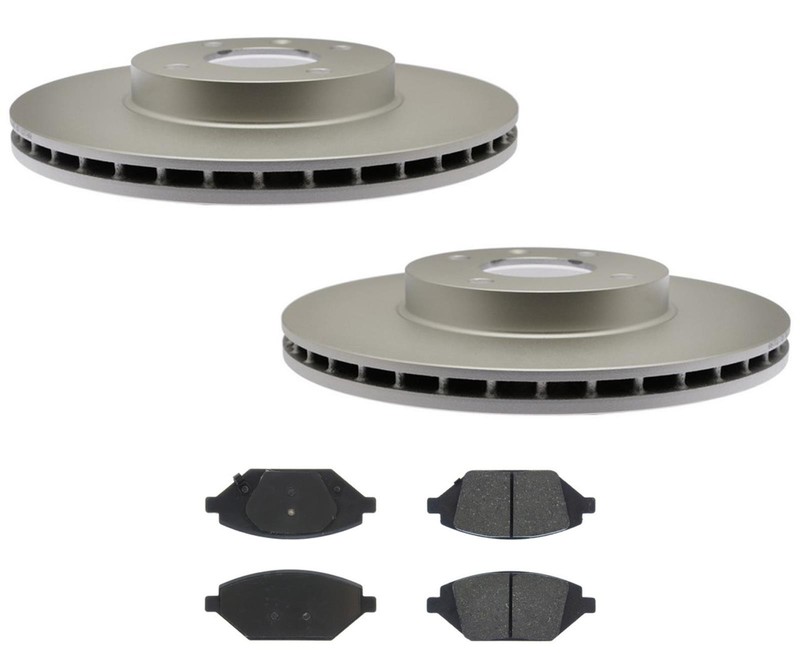 Improved Coated Brake Rotors Ceramic Pads For Chevrolet Spark Gas 2016-2022