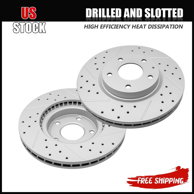 297mm Front Drilled Disc Brake Rotor for 2014 2015 2016 – 2018 Mazda 6 CX-5
