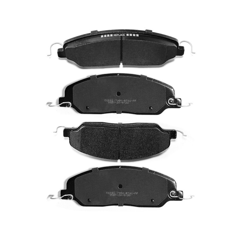 Front Rear Drilled Disc Brake Rotors Ceramic Pads For Ford Mustang 2005 - 2010 gallery