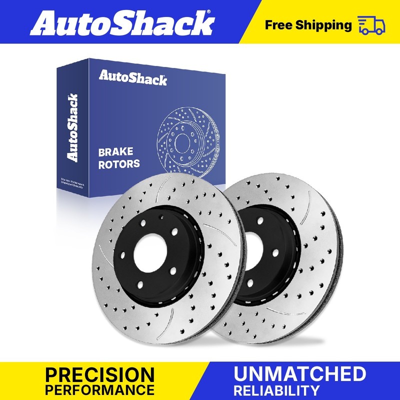 Front Drilled Slotted Brake Rotors for Mazda, CX-5 2019-2025