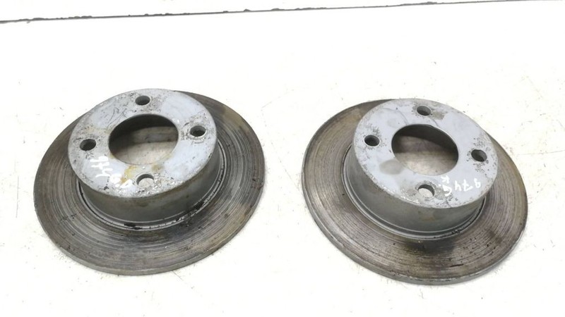 Audi Coupe B4 1995 2.0 Left and Right Rear Brake Disc Petrol 85kW