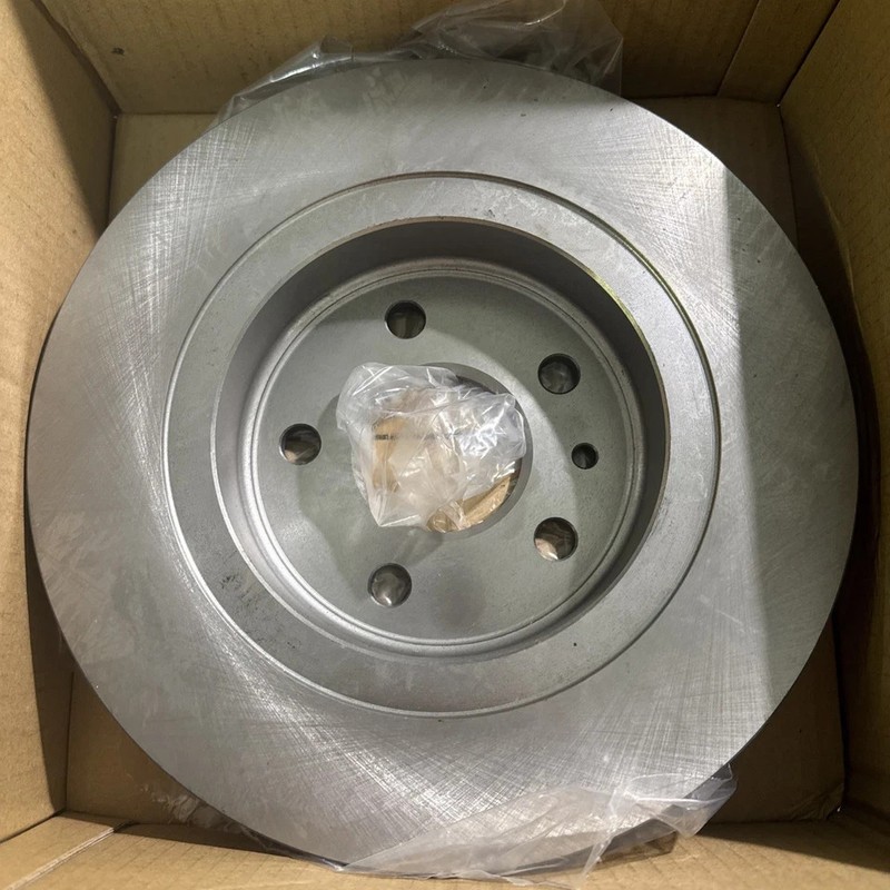 2x Brake Discs Pair Solid Rear 268mm 39185 Febi Set 0569072 0569074 569072 New gallery