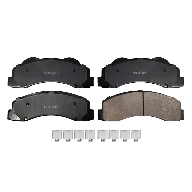 10pc Front Rear Drilled Brake Rotors Brake Pads for 2015 2016 2017 Ford F-150 gallery