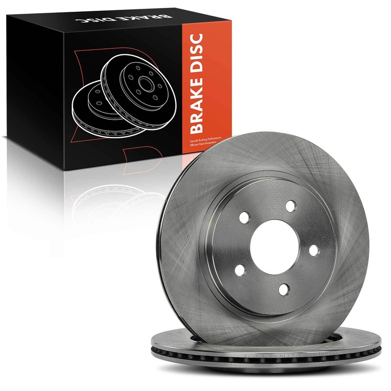 2Pcs 300mm Rear Disc Brake Rotors for Ford Mustang 2005 2006 2007 2008 2009-2014 gallery