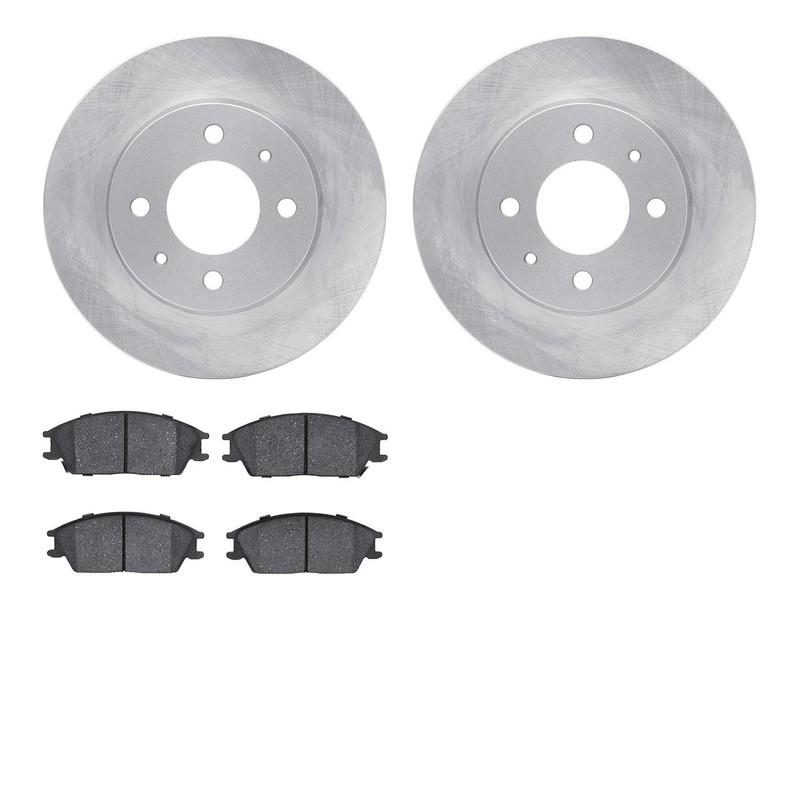 Dynamite Friction Disc Brake Kit for 2000-2002 Hyundai Accent 6502-03168
