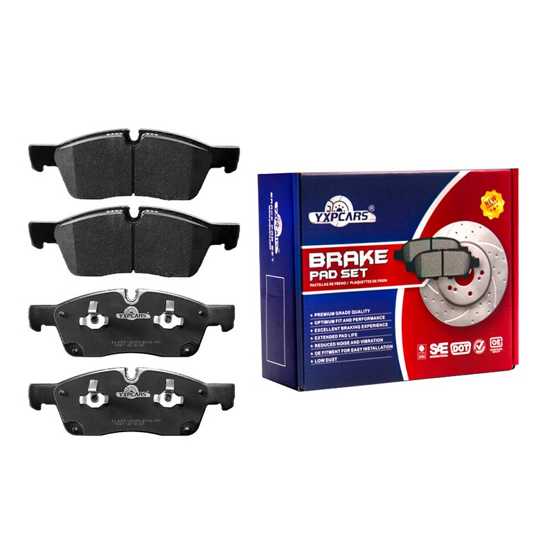 Front Rear Ceramic Pad + Disc Brake Rotor For Dodge Durango Jeep Grand Cherokee gallery