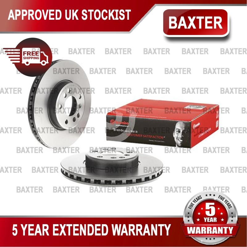 Fits BMW X5 2000-2006 X3 2006-2011 3.0 D 4.4 Baxter Front Brake Disc