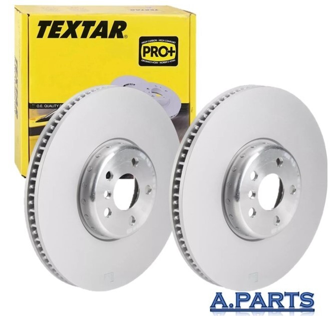 TEXTAR 2X BRAKE DISCS 374mm FRONT BMW 3 SERIES 5 SERIES 7 SERIES X5 X7 X6 G20 G30 G31 7 SERIES G11
