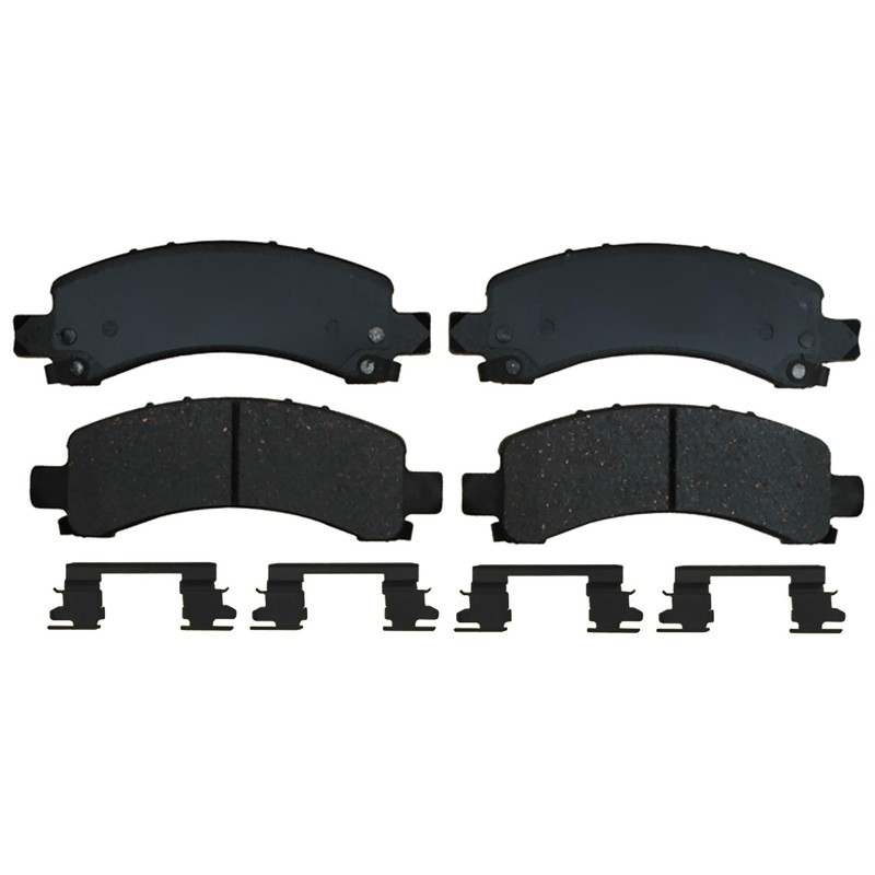 ACDelco Disc Brake Pads and Rotors Kit Front Rear For 06-16 Chevrolet Express gallery