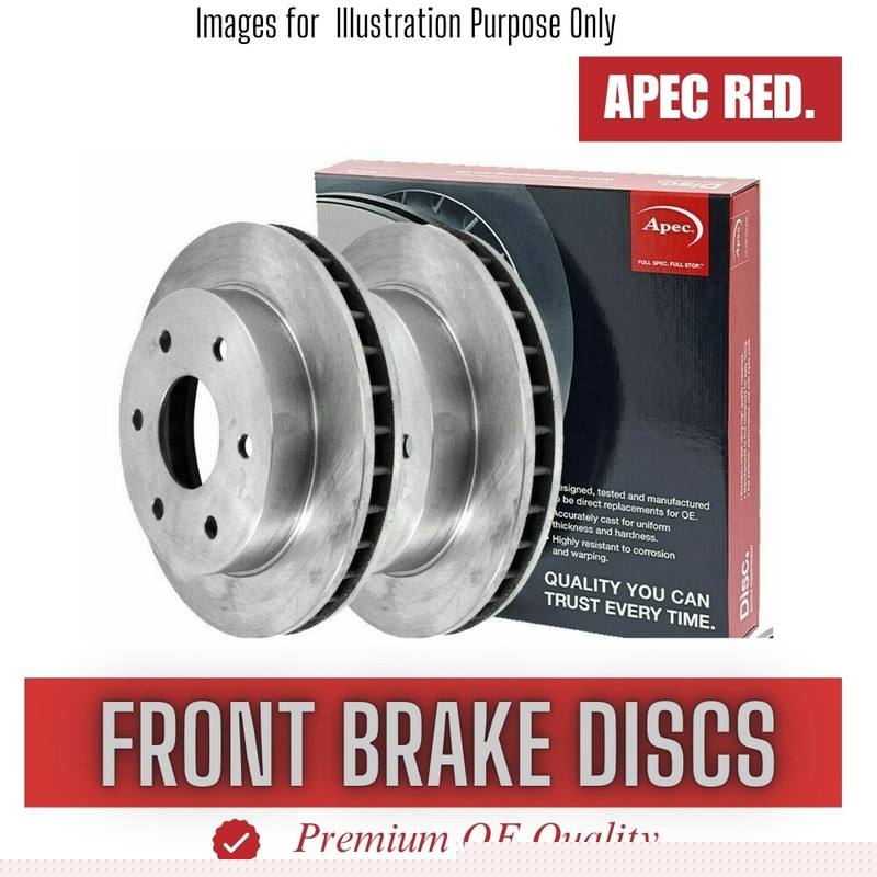 Brake Discs Pair Front FOR FORD GALAXY MK I 1.9 2.0 2.8 95->06 CHOICE1/2 Apec