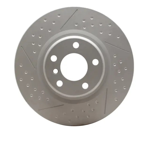 Genuine DFC GEOSPEC Coated Rotor – Dimpled and Slotted 644-31113
