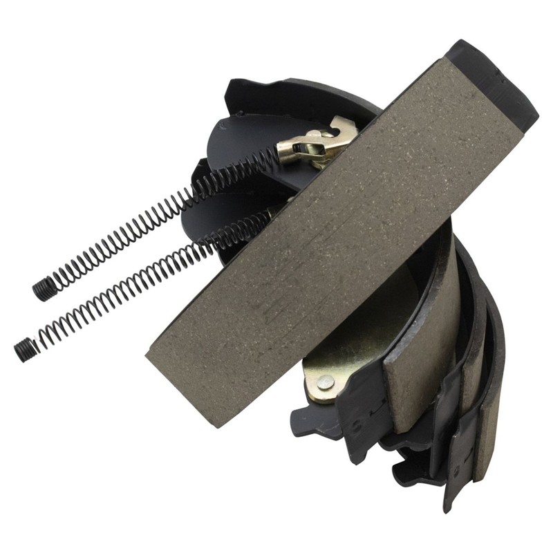 TRQ Rear Brake Drum & Shoe Kit Sides w/Chemicals gallery
