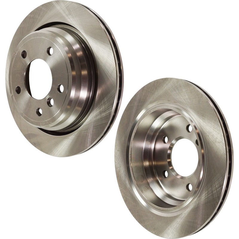 Rear Disc Brake Rotors For 1997-2000 BMW 528i 2001-2003 530i