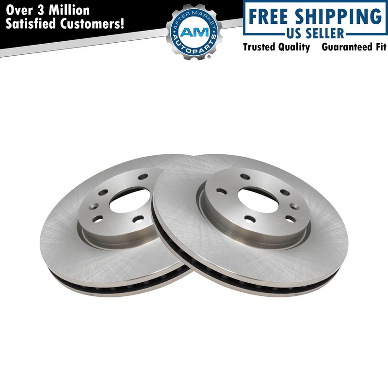 Fronts Disc Brake Rotor Pair for LaCrosse Regal Equinox Terrain Camaro