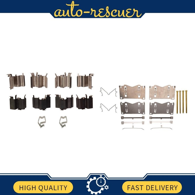 Front Rear Brake Hardware Kit For Toyota Land Cruiser 2007 2006 2005 2004 2003