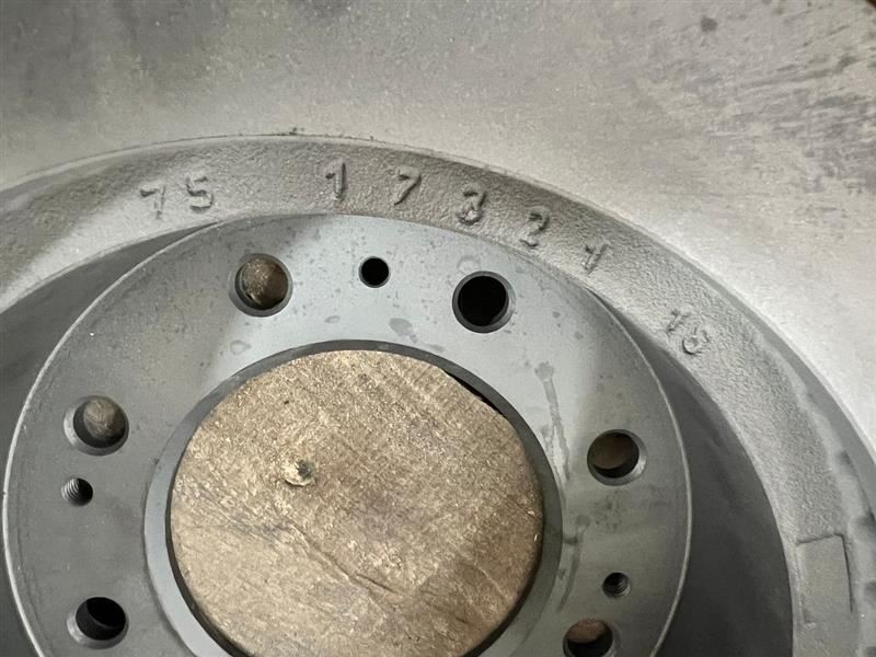 Rear Brake Rotor For 2022 GMC Hummer EV 2877442 gallery