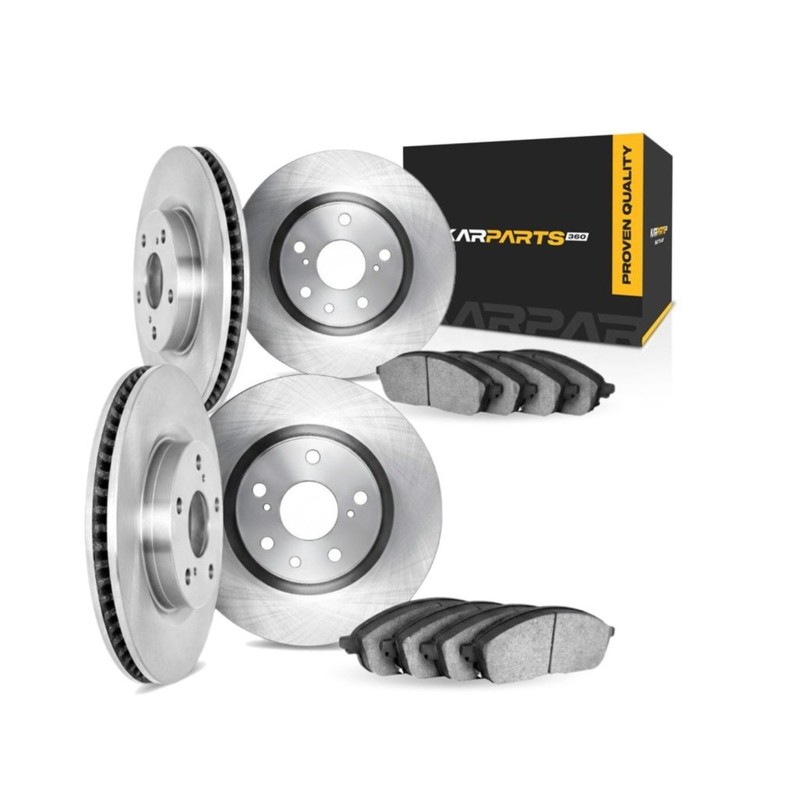 For Mercedes-Benz S600/SL500/SL600 1994-1999 Brake Rotor Set | Front and Rear