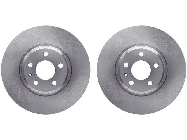 Dynamic Friction 48QX77K Front Brake Rotor Set Fits 2010-2011 Audi A5 Rotors