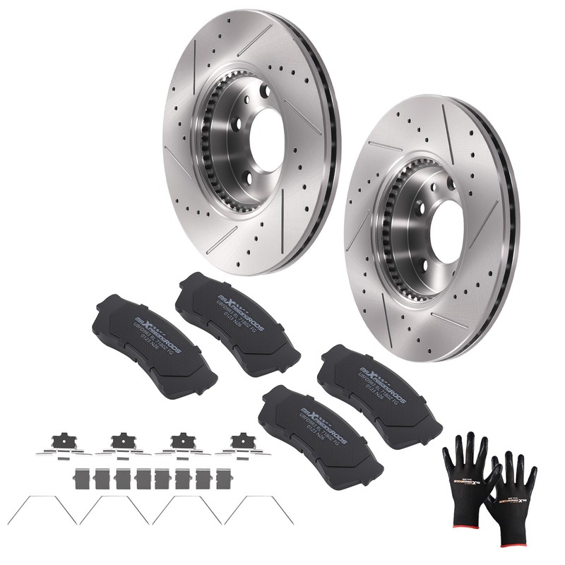 Front Brake Rotors and Pads Kit for Lincoln MKZ 2007-2012/Zephyr 2006 S54142 gallery