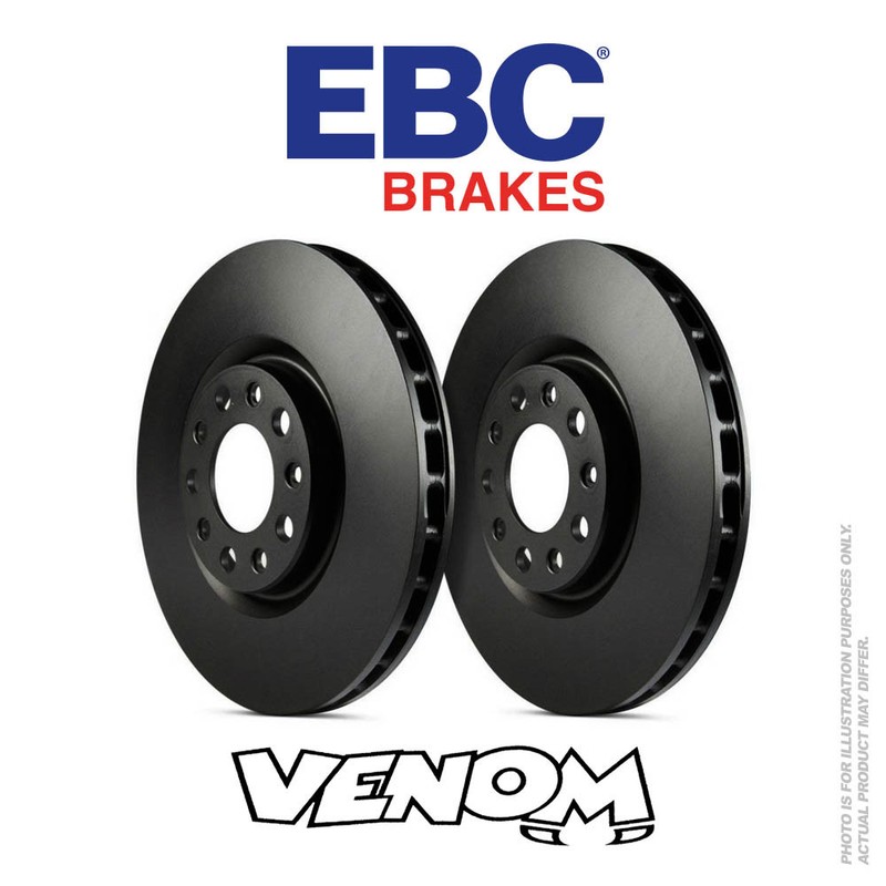 EBC OE Front Brake Discs 278mm for Ford Focus Mk3 1.0 Turbo 125bhp 2012- D1960