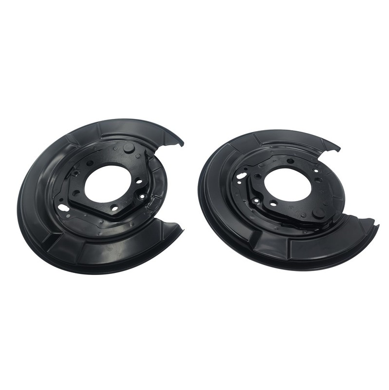 Pair Rear Brake Dust Shields for 2004 - 2009 Lexus RX330 RX350 Toyota Highlander gallery
