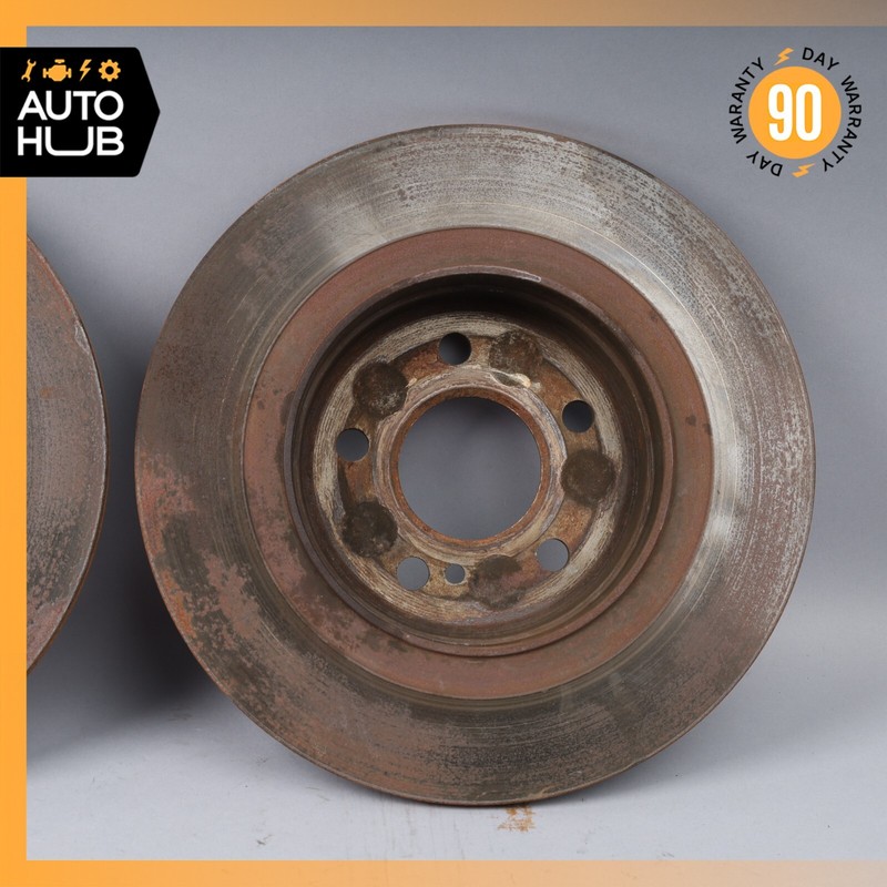 08-14 Mercedes W204 C300 C250 C350 Rear Brake Rotor Left and Right Set OEM gallery