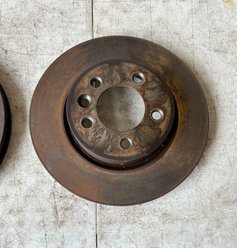 2-PC Set Pair Rotors Range Rover Sport 2006-2009, LR3 2005-2009, 4.2L 4.4L 317mm gallery